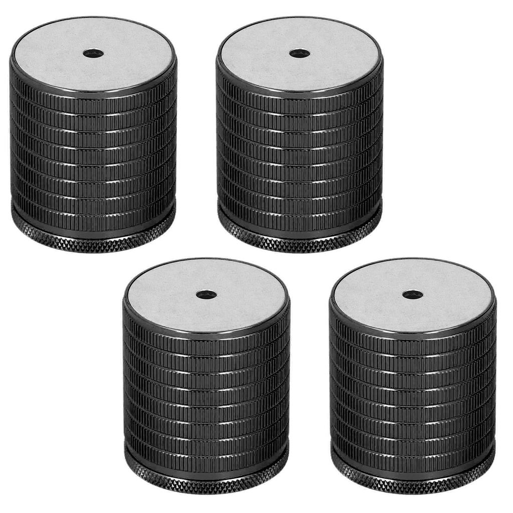 4 Pcs Furniture Riser 43 75mm Adjustable Strong Load Bearing Aluminum Alloy Heavy Duty Bed Riser