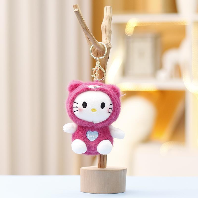 Plush Doll Keychain Cartoon Pendant Toy Bag Decoration Cute Gift