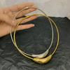 Fashionable Metal Collar ecklace Stylish and Personalized Choker Necklaces