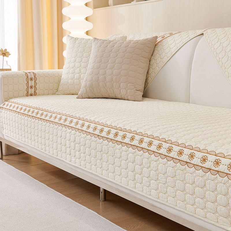 Sofa Cushion, Universal In All Seasons, Non-slip Seat Cushion, Fabric Leather, Sofa Cover Cover, Cloth Towel