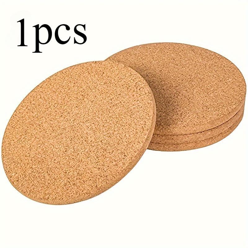 Set of Round Cork Trivets - Heat Resistant and Durable for Protecting Countertops