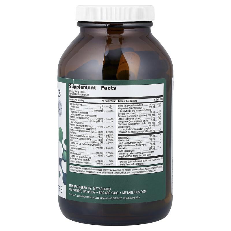 Multigenics® Multivitamin, 180 Tablets