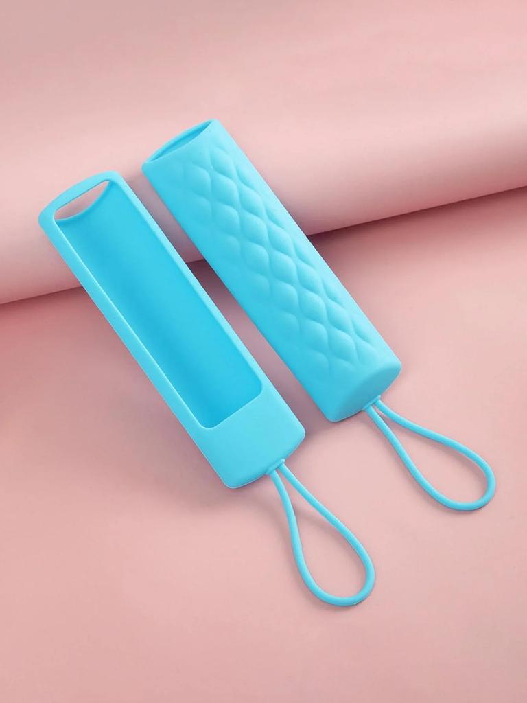 1pc - Luminous silicone cover for remote control, with hanging rope, suitable for fire tv4K TV remote control