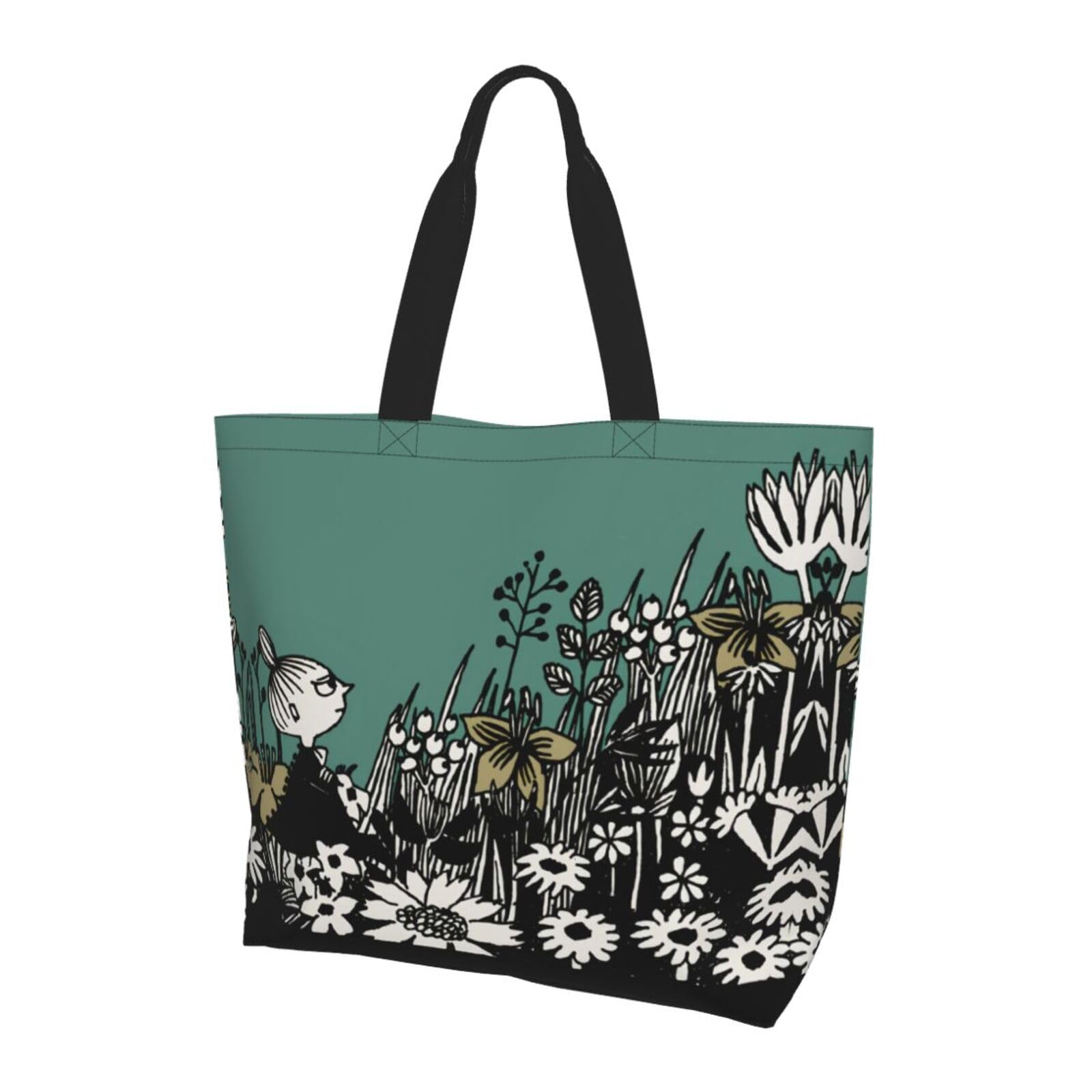 

Moomin Little My Eco Large Capacity Tote Shopping Portable Storage Bag for or 50cm Wide x 40cm High x 15cm [MINIER] Bag, Women s Bag, Lightweight,