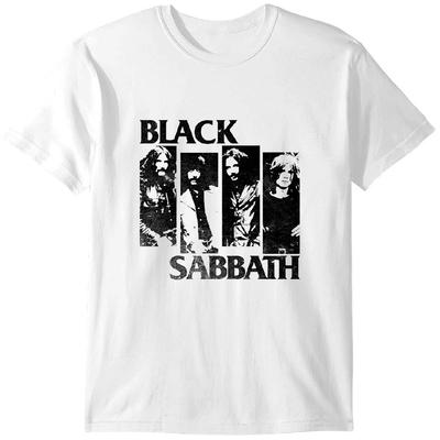 Maglietta Black-Sabbath con Logo Black Flag Grafica Vintage - Maglietta Grafica Band Maglietta Classica