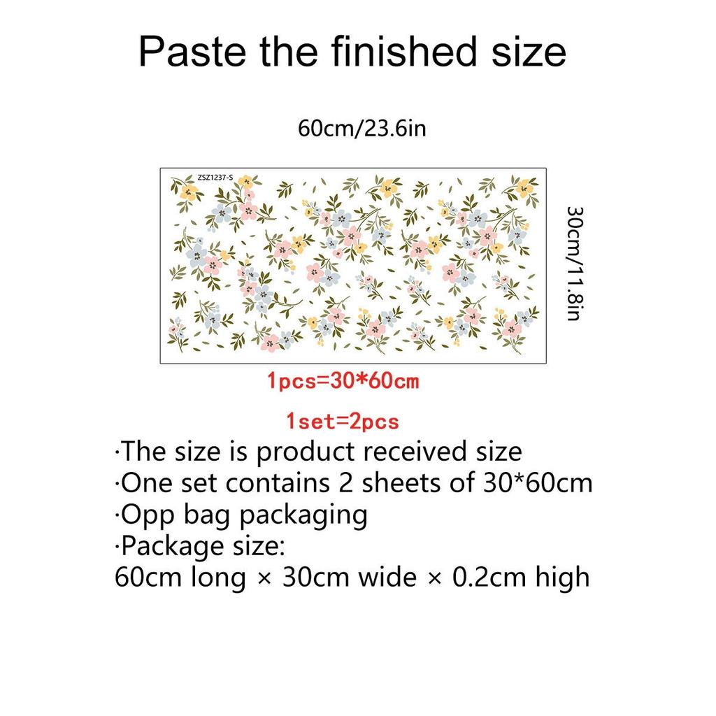 Sunflower Home Wall Paste Bedroom Living Room Sofa Corner Background Wall Decoration Wallpaper