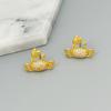 Design Fashionable Earrings Ocean Wind Small Crab Temperament Simple Stud Earrings