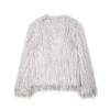 Women's Casual Lapel Faux Fur Coat Jacket - European & American Style