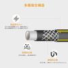 AUPETEK Water Supply Hose Set for High-Pressure Washers, Gray, 15m