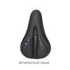 Bike Seat Cover Bicycle Saddle Comfortable Replacement Easy To Install Soft Silicone Padded