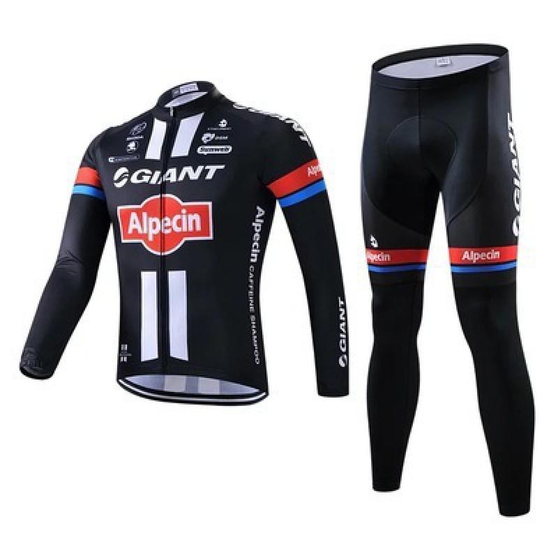 Quick-Dry Long Sleeve Cycling Jersey Set Men Women Road Bike Riding Gear