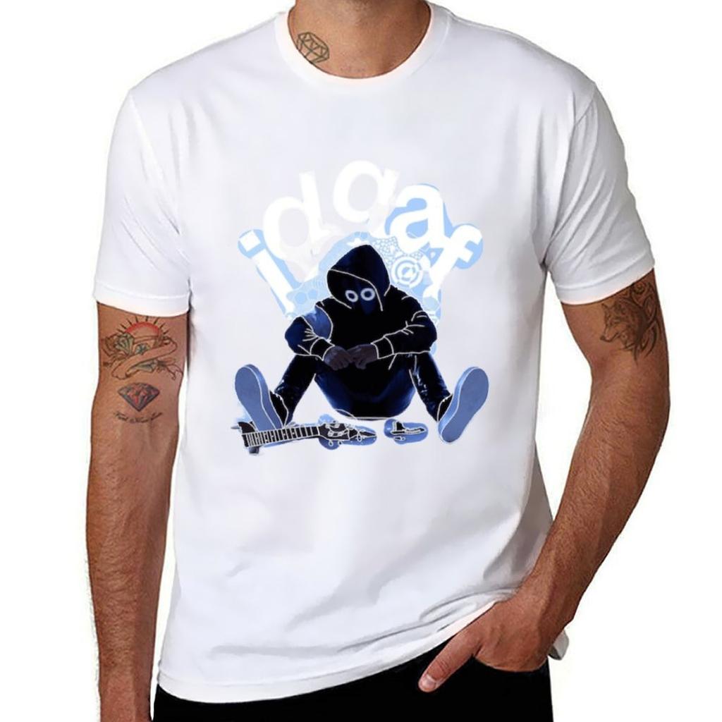 Boywithuke Toxisches T-Shirt Bequemes Basic Rundhals-T-Shirt