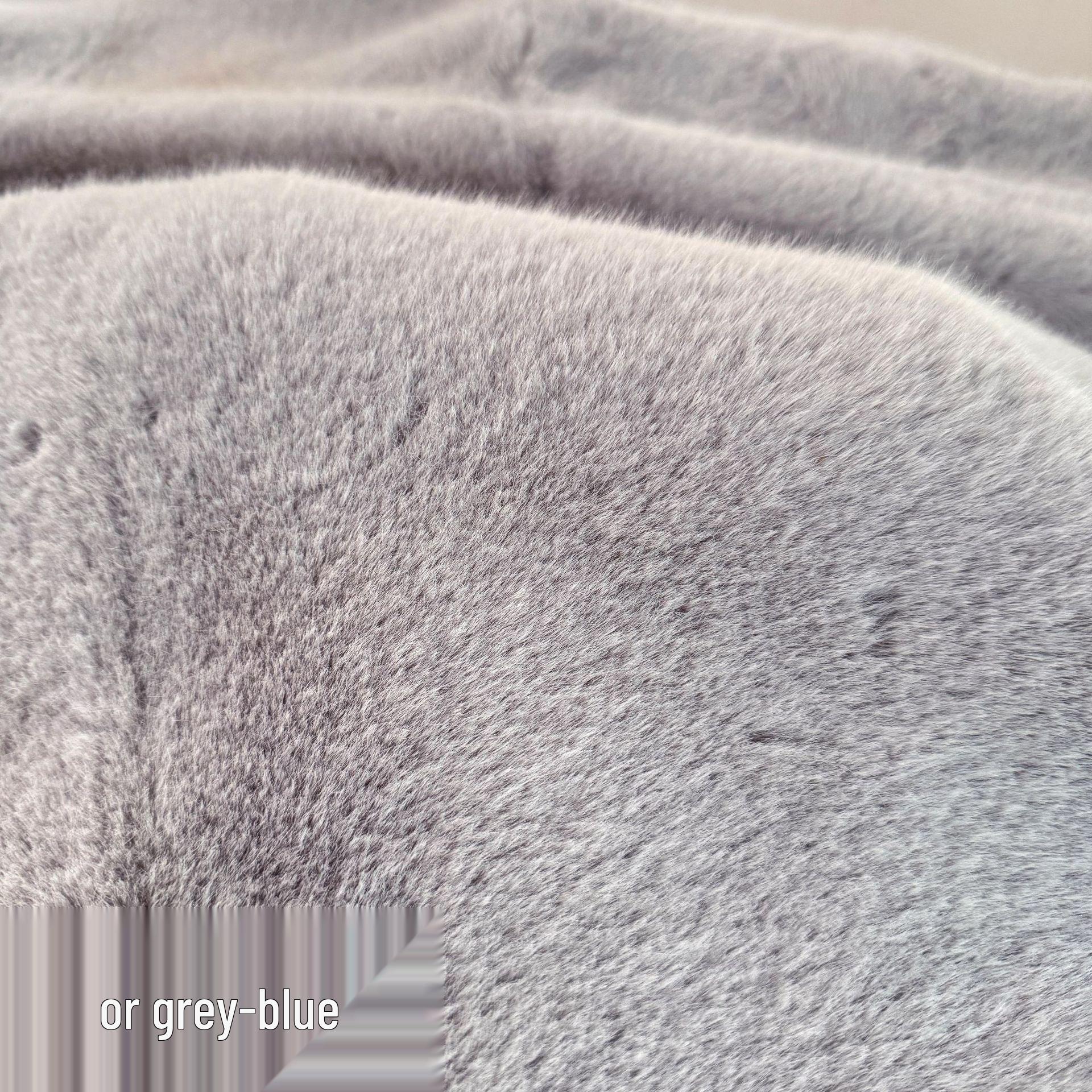 1300g Faux Mink Fur Velvet Fabric for Plush Toys and Clothing