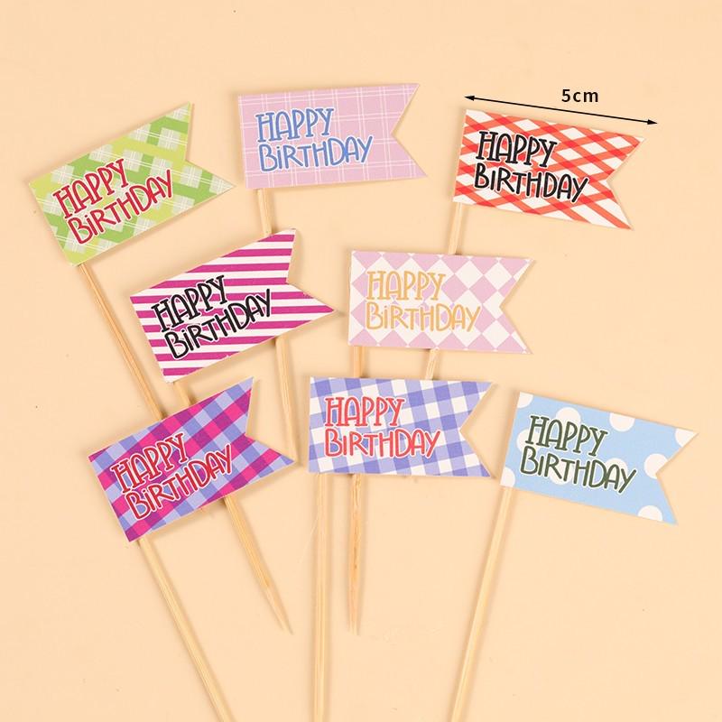 Cute Cartoon Candle Cake Toppers for Kids' Birthday Parties