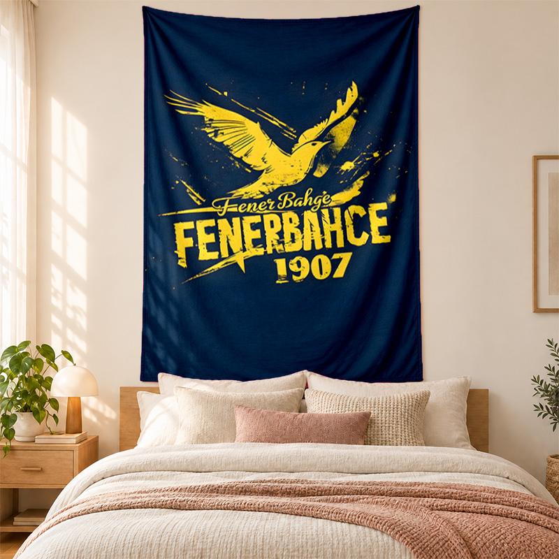 Fenerbahce Tapestry highquality for decorating living room bedroom dorm walls ideal as bedroom wallart orholiday gift