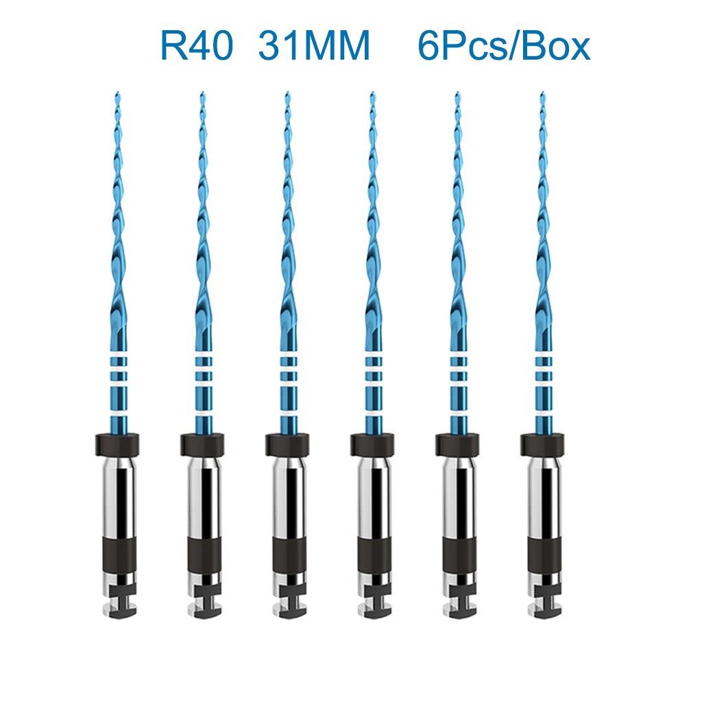 6Pcs/Box Orthdent Dental Reciprocating Blue Endodontic