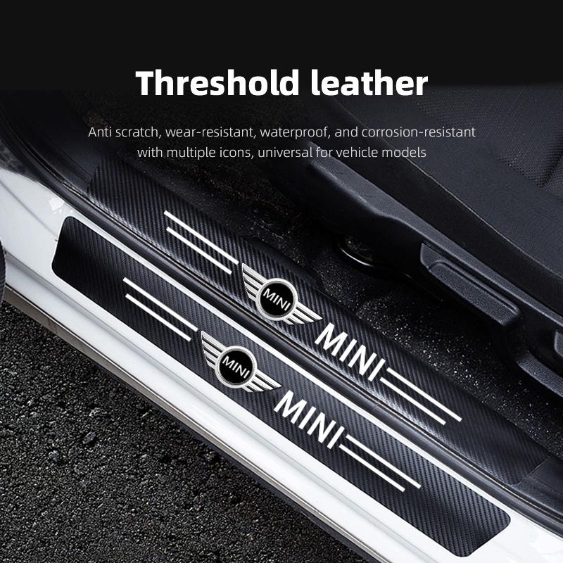 Car Interior Threshold Sticker Door Sill Strip For Mini S Cooper One JCW F54 F55 F56 F57 F60 R50 R52 R57 R58 R59 R61 R53 R55 R56 Mjewr55