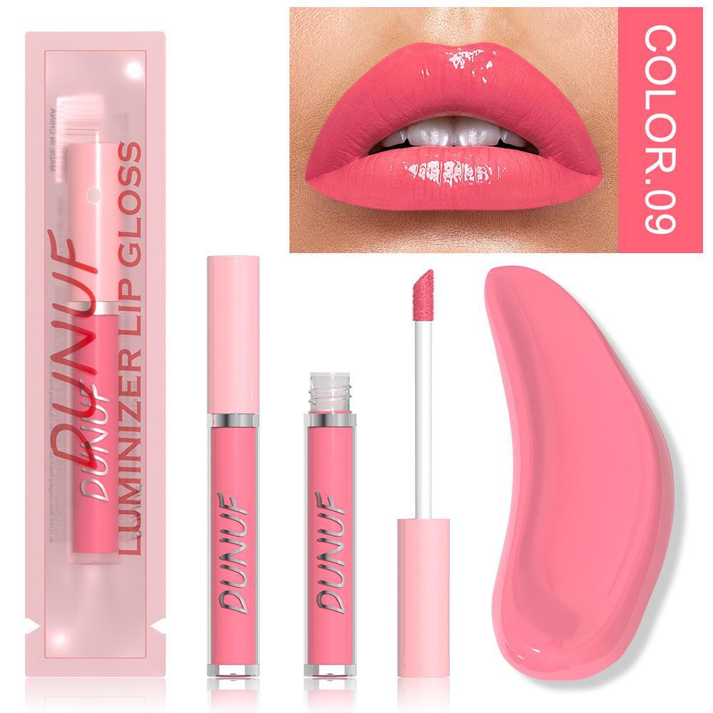DUNUF 16-Color Moisturizing Mirror Lip Gloss – Easy To Apply, Cross-Border Trade Focused