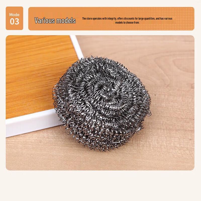 COKRSUPE Non-Shedding Steel Scouring Pads