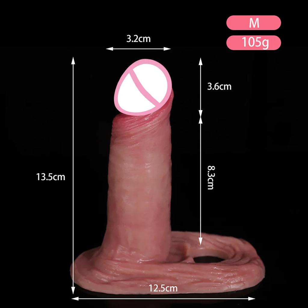 Sexual Tools Reusable Condom Cock Sleeve Soft Silicone Condom Enlargement Penis Sleeve Realistic Penis Extender Sex Toy for Men