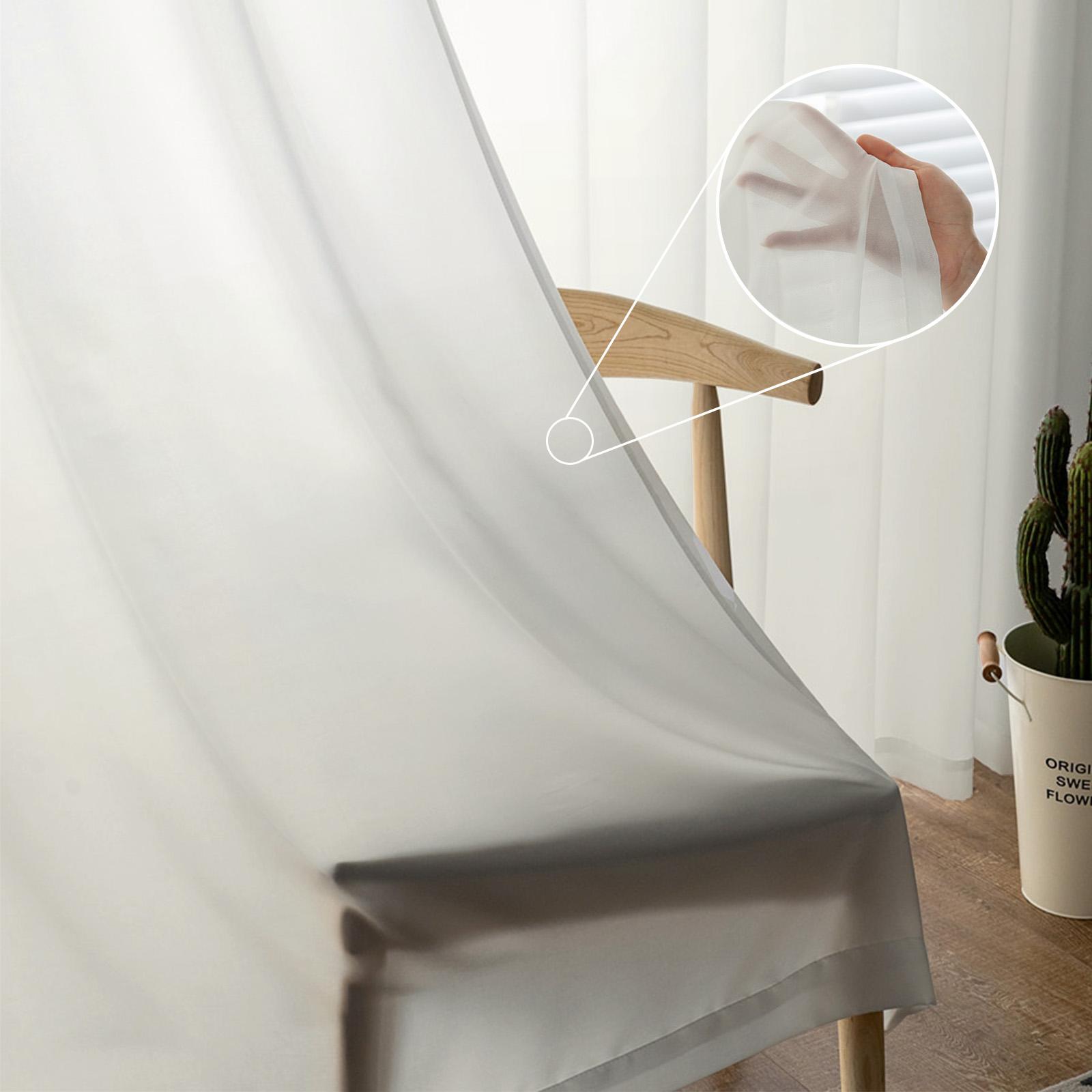 Рождественские снежинки Тюлевая занавеска для гостиной — фото 5