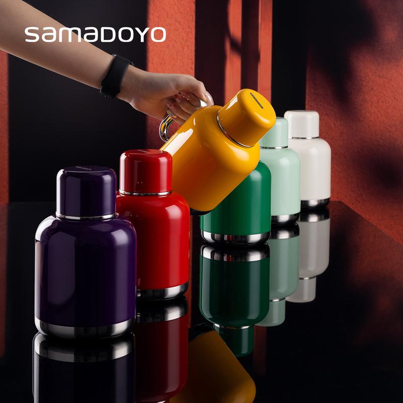 Thermos flask flower teapot insulated tea kettle 316 stainless steel tea and coffee brewer with built-in filter 600mL