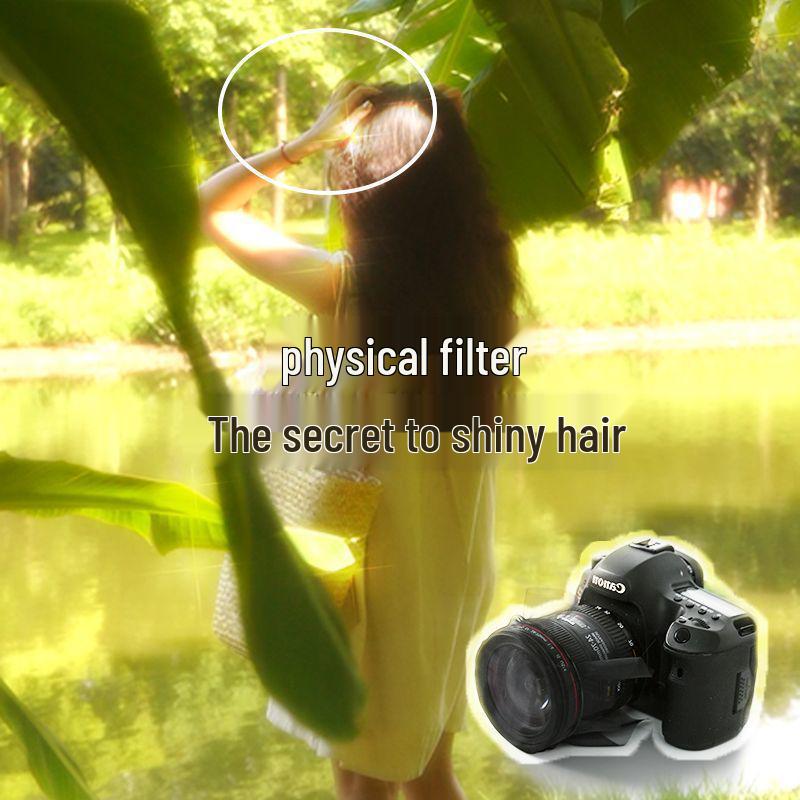 Organza Lens Veil: Soft Light Photography Yarn Filter in Black & White Fabric