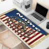 Custom Name Personalized Atletico Madrid Pattern Mousepad, Laptop PC Desk Mat, Decorative Desk Mat for Home Keyboard Pad Gift