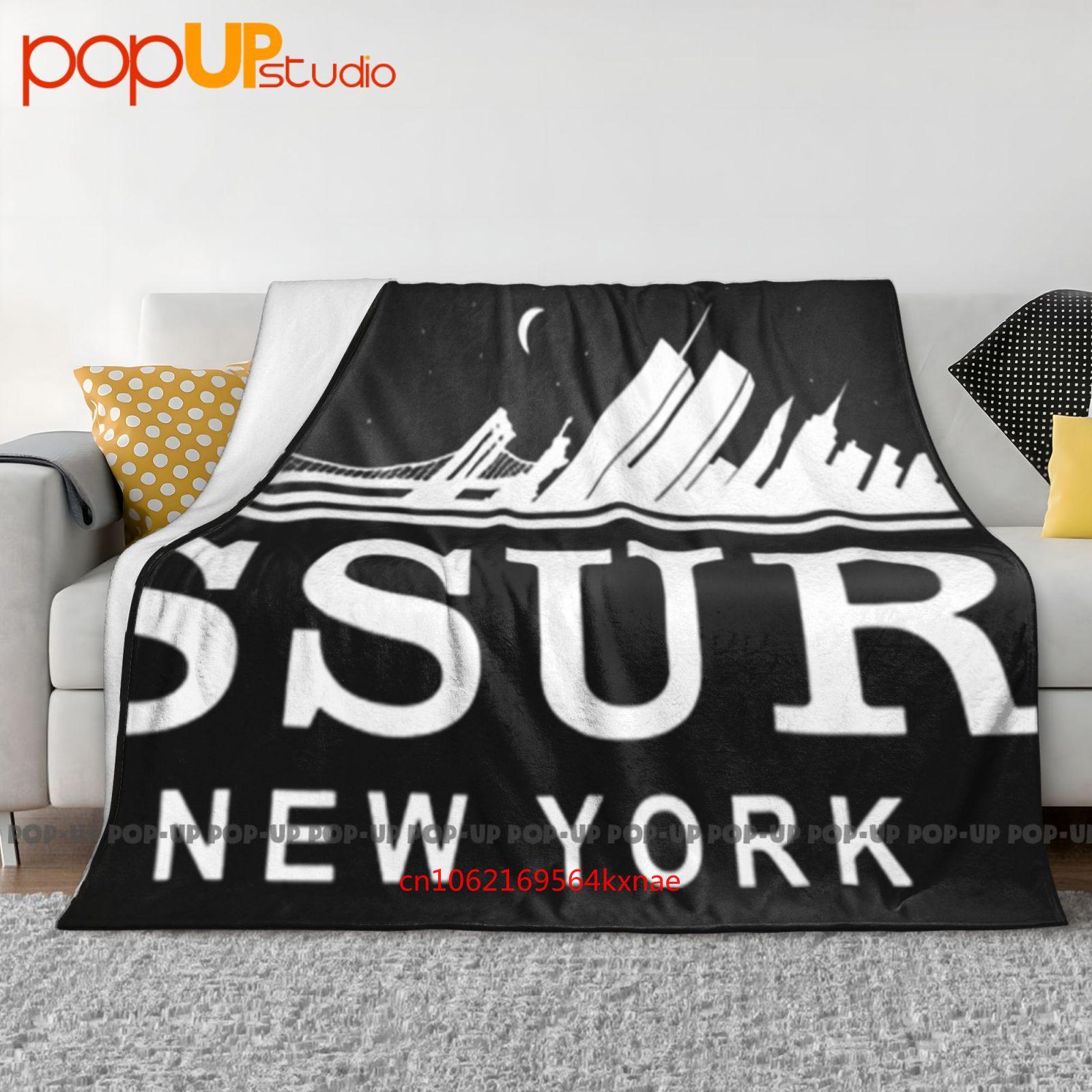 

Ssur New York Caviar Cartel Pocket Ultra-Soft Blanket Quilt Winter Sofa Cover Bed Covers 30x40in