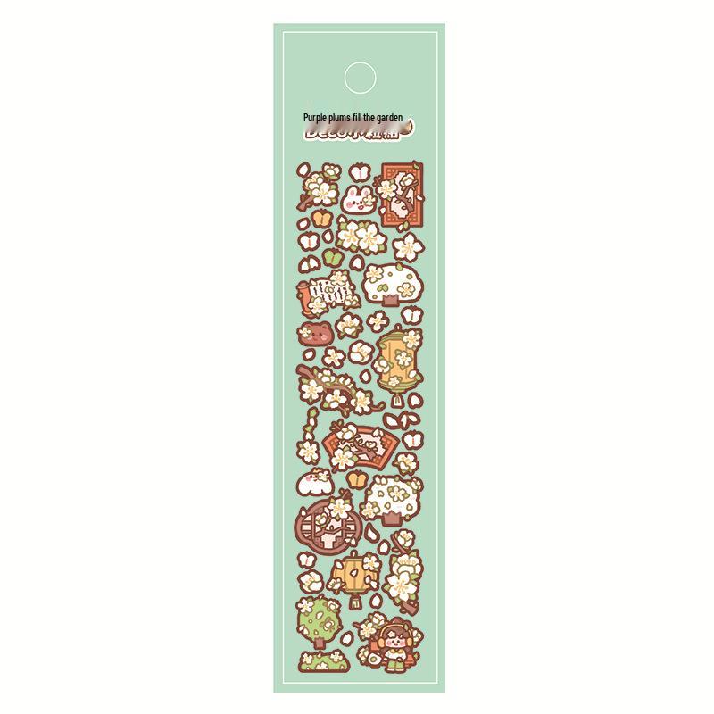 Muzili Deco Dot Stickers - Little Nose Ga - M5 Journal Decoration
