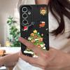 Case For Samsung Galaxy S25 S24 FE S23 Ultra A56 A16 A17 A36 A26 A55 A15 A25 A54 5G S22 Ultra Soft TPU Phone Cover Cartoon Christmas Tree Case Cover