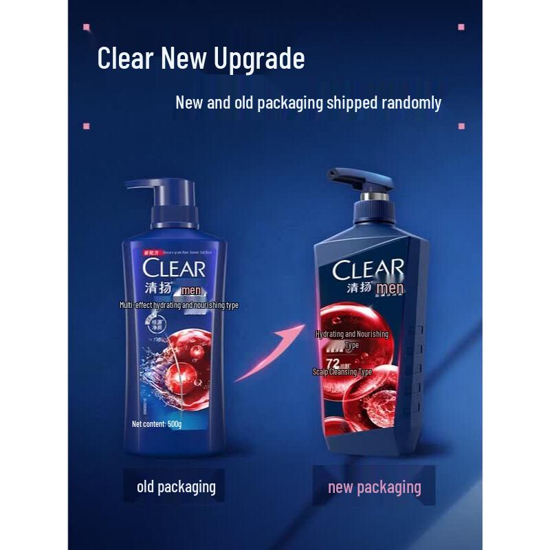 Clear Men's Shampoo & Shower Gel Combo