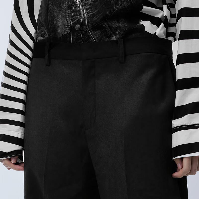 JNBY 23 Spring New Women's 100% Wool Casual Pants 5N1E15510