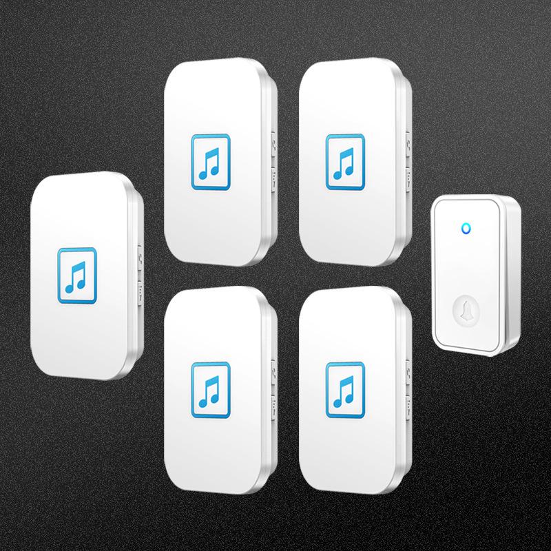 Wireless Battery-Free Doorbell: Long-Range, Self-Powered, Smart Switch for Elderly, Multi-Receiver Capability. Battery-free Doorbell