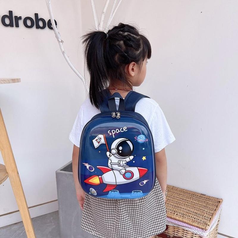 Neuer süßer 3D-Cartoon-Schulranzen für Grundschüler aus EVA mit Hartschale für den Kindergarten, für Jungen und Mädchen der Klassen 1–3, leichter, tragbarer Schulranzen