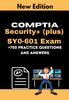 Bok CompTIA Security+ (plus) SY0-601 Exam +700 Practice Questions and Answers : Actual 2021 Exams To Prepare for CompTIA Security+ SY0-601 Certification