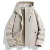 Unisex 3-in-1 Detachable Fleece-Lined Waterproof Windproof Outdoor Jacket Hiking Camping Skiing Fall Winter