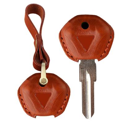 Triumph Exclusive Motorcycle Motorcycle Key Case Key Cover Key Holder Genuine Leather Retro