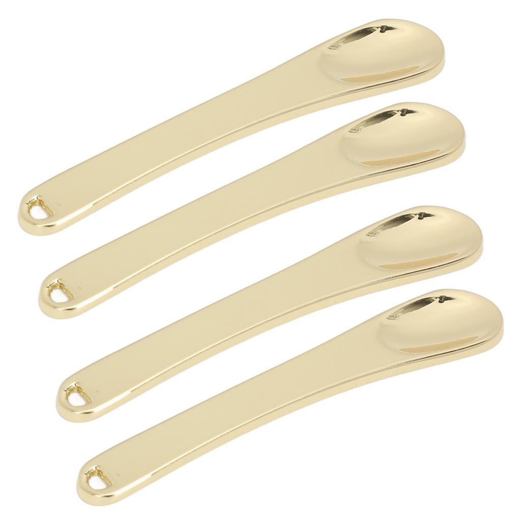 4pcs Metal Makeup Spatula Multipurpose Mini Eye Cream Applicator for Eye Cream Face Cream Lotions