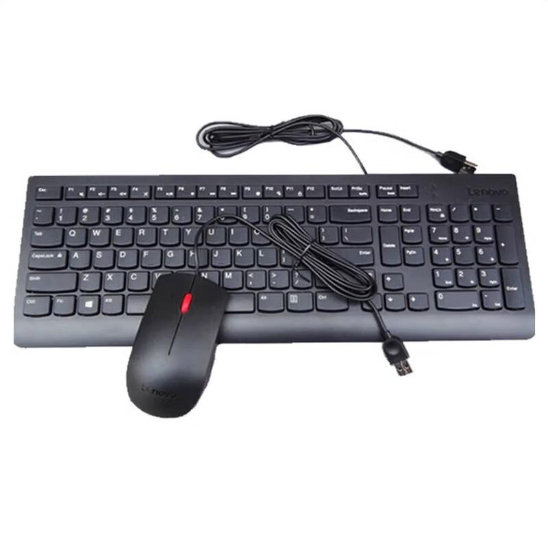 Lenovo Wired Keyboard and Mouse Set