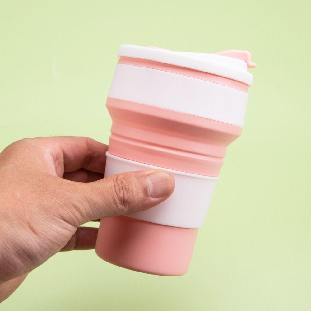 350ml Folding Water Cup Multifunctional Drinking Cup Minimalist Water Bottle Coffee