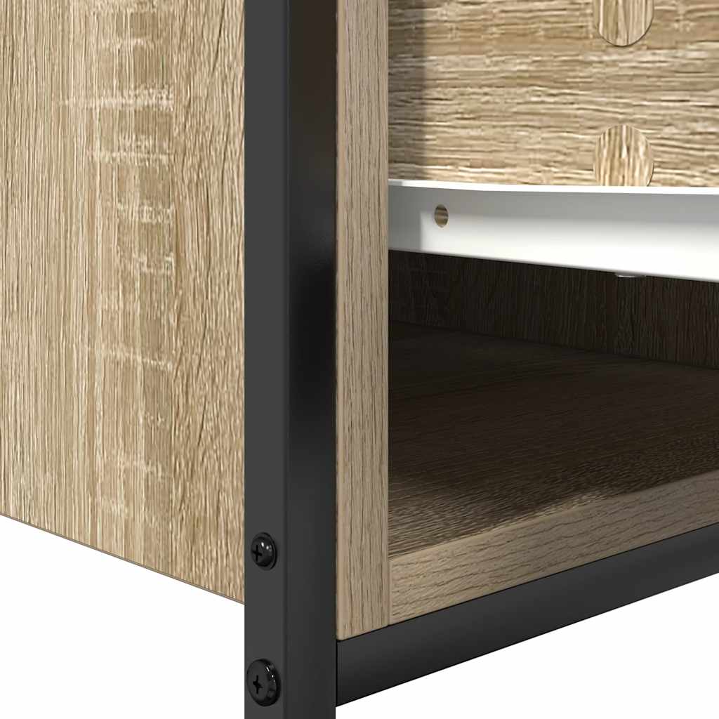 Washbasin Cabinet with Drawers Sonoma Oak