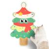 Pet Supplies Vertical Wall Sticker Cat Scratch Board Cartoon Christmas Tree Carrot Polyester Self-adhesive Anti Cat Scratch Sofa Protection Mat