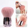 Portable Mushroom Powder Brush Soft Bristles Nail Cleaning Brush New Gel Dust Brush  Makeup Tool