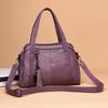 Women Vintage Leather Crossbody Bag