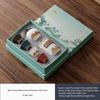 Thousand Li Mountains & Rivers Kung Fu Tea Set Gift Box - Cultural Souvenir with Custom Logo