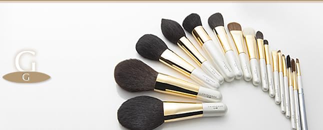 Kumano Brush Chikuhodo Screw Horse Makeup Brush (Makeup Brush) G-15