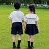 Soft Cotton Kindergarten Graduation Outfit For Boys And Girls Stylish Two-piece Set