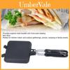Sandwich Maker Pan With Nonstick Aluminum Griddle For Breakfast And Snack Preparation