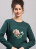 MONTE CARLO Women Round Neck Full Sleeve Sweatshirt
